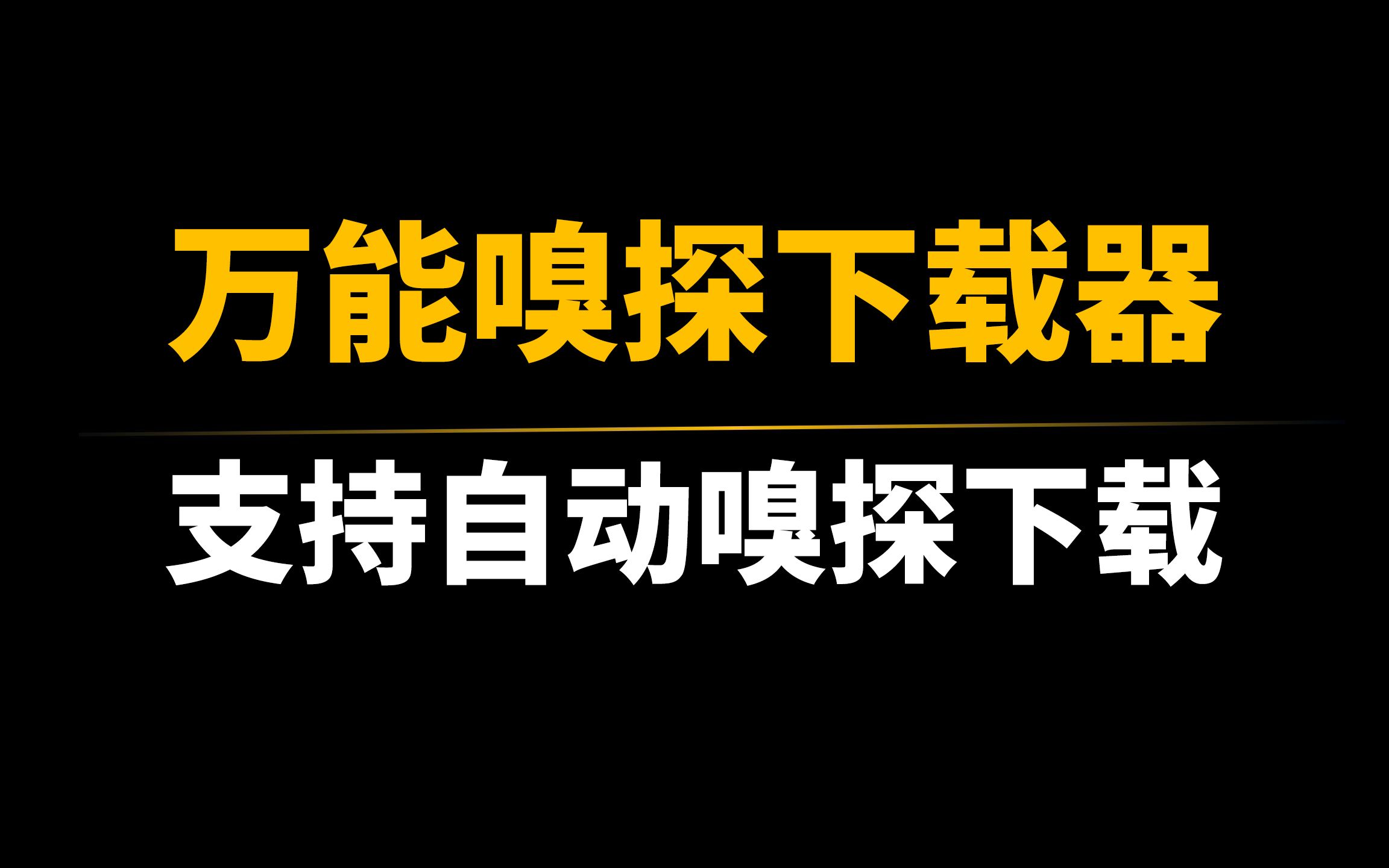 视频嗅探下载-(视频嗅探下载什么软件)